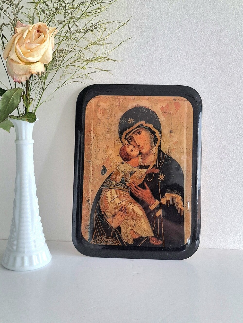 Vierge De Vladimir Icône Religieux